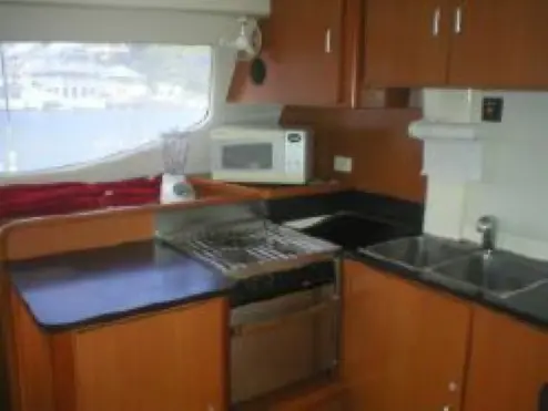 Used Sail Catamaran for Sale 2007 Leopard 46  Layout & Accommodations Image Gallery